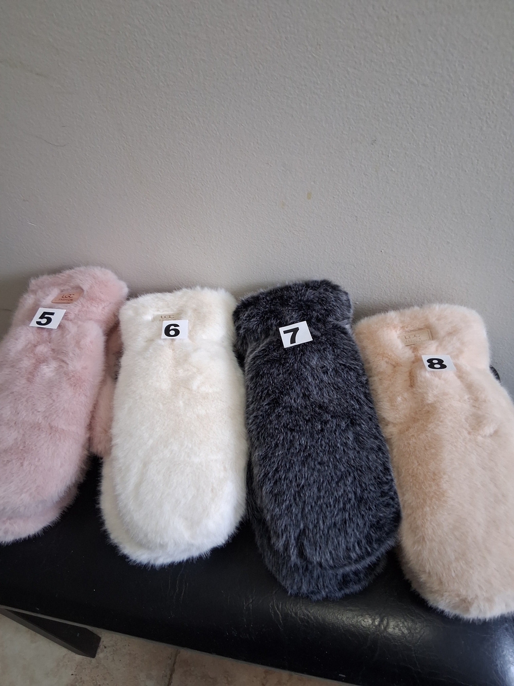 Faux-Fur Mittens - Picture 2 of 2